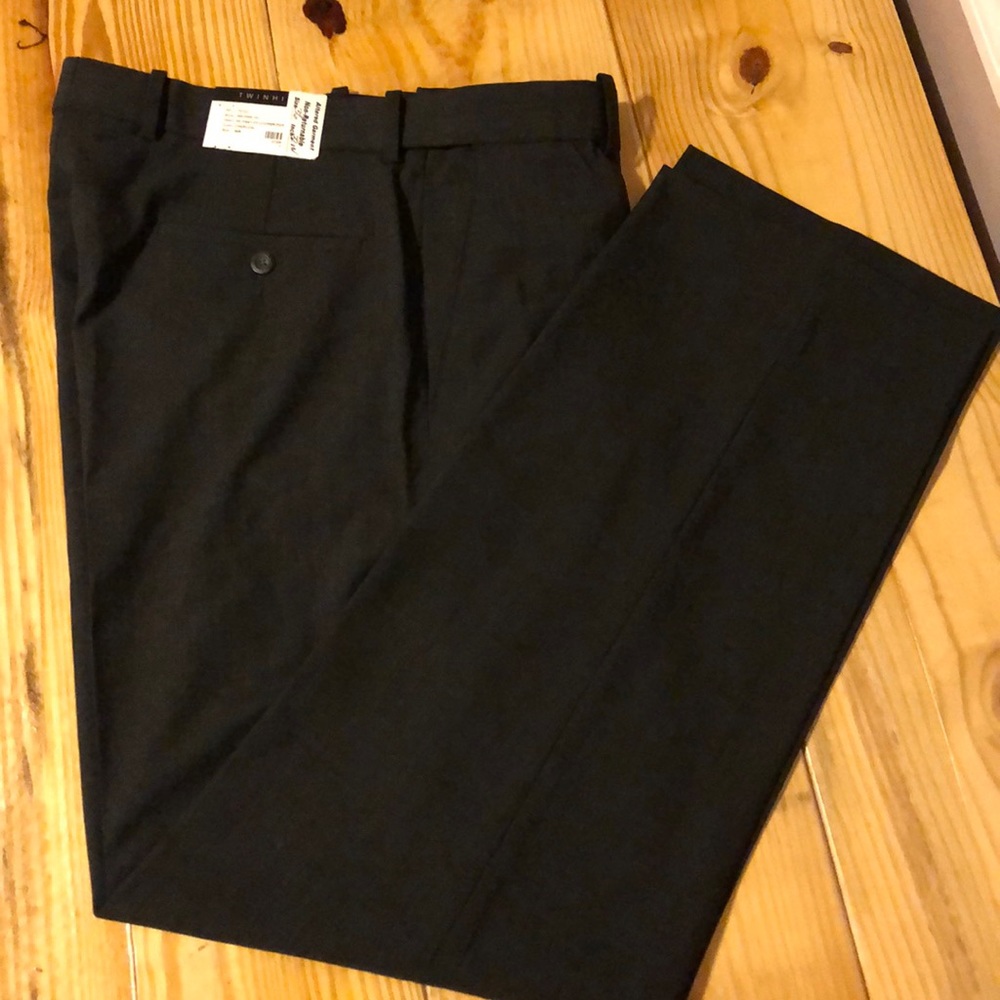 Twinhi men’s dress pants, Charcoal grey